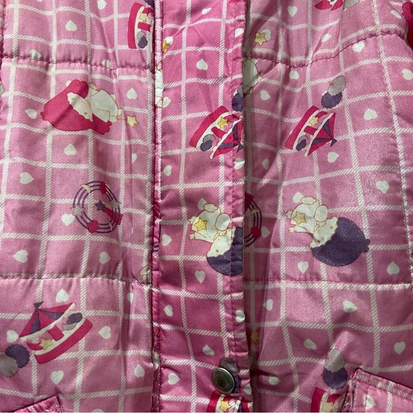 Pink Girl fall & winter coat size 6X - Picture 4 of 7